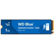 WD Blue SN5000 1TB NVMe Internal SSD - PCIe Gen 4.0, M.2 2280, Up to 5,150 MB/s w/ nCache 4.0 Technology product image