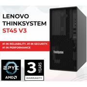 Lenovo ThinkSystem ST45 V3 AMD EPYC 4344P up to 5.3GHz 8-Cores w/ 32GB DDR5 Memory & 2x 480GB Lenovo Enterprise SSD product image