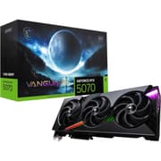 MSI GeForce RTX 5070 VANGUARD SOC 12GB GDDR7 192-Bit Memory, 2640 MHz Boost Clocks, 6144 CUDA Cores, 28 Gbps Memory Speed, PCI Express Gen 5 product image