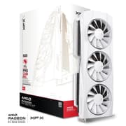 XFX Quicksilver AMD Radeon RX 9070 XT White Gaming Edition , 16GB GDDR6 256-Bit Memory, 2970 MHz Boost Clock, 4096 Stream Processors, 20 Gbps Memory Speed, PCI Express 5.0 product image