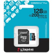 Kingston 128GB microSDXC Canvas Go Plus 200MB/s Read UHS-I C10 U3, V30 Memory Card product image