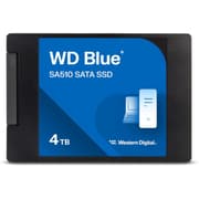Western Digital 4TB WD Blue SA510 SATA Internal Solid State Drive SSD - SATA III 6 Gb/s, 2.5"/7mm, Up to 560 MB/s product image
