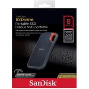 SanDisk 8TB Extreme Portable SSD - Up to 1050MB/s, USB-C, USB 3.2 Gen 2, IP65 Water and Dust Resistance, Updated Firmware - External Solid State Drive product image