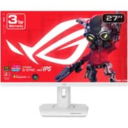 ASUS ROG Strix XG27UCG-W 27" Fast IPS Dual Mode (4K 160Hz or FHD 320Hz) 1ms HDR400 130% sRGB HDMI 2.1 ROG Gaming A.I Technology G-SYNC Compatible w/ Tripod Socket & USB C , White product image
