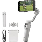 DJI Osmo Mobile 6 Gimbal Stabilizer for Smartphones, 3-Axis Phone Gimbal, Built-In Extension Rod, Object Tracking, Portable and Foldable, Vlogging Stabilizer, YouTube TikTok, Platinum Gray product image