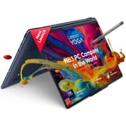 Lenovo Yoga 9 2-in-1 (2024) AI PC NEW Intel Core Ultra 7 155H High-Performance Processor 16-Cores w/ 2.8K OLED 120Hz Touch Screens & BIG Battery - Cosmic Blue product image