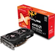 SAPPHIRE PULSE AMD Radeon RX 9060 XT 16GB GDDR6 128-Bit Memory, 3290 MHz Boost Clock, 2048 Stream Processors, 20 Gbps Memory Clock, Black product image
