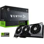 MSI GeForce RTX 5090 32G VENTUS 3X OC 32GB GDDR7 512-Bit Memory, 2437 MHz Boost Clock, 21760 CUDA Cores, 28 Gbps Memory Speed, PCI Express Gen 5 product image