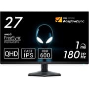 Dell Alienware AW2724DM 27" Fast IPS 2K 180Hz (OC) HDR 600 1ms HDMI 2.1 100% sRGB 95% DCI-P3 G-SYNC Compatible 1x HDMI 2x DP & USB Hub product image