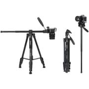 Jmary KP-2274 Horizontal Axis Multi-Functional Professional Tripod 1.67M - Black product image