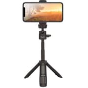 Jmary MT-19 Mini Tripod Stand with Universal Mobile Phone Holder and High quality aluminum alloy Ball-Head - Black product image