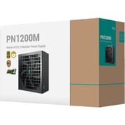 Deepcool Gamer Storm PN1200M 1200w 80+ Gold Fully Modular ATX 3.1 + PCI-E 5.1 Active PFC + Full Bridge SRC LLC + DC to DC, Japanese Capacitor, FDB Fans, 120mm Fan Size, Black product image
