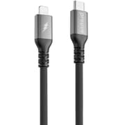 Proove ReGen Silicone Type-C to Lightning Cable 27W 1m Flexible, Fast Charging – Compatible with Laptops, Tablets, Smartphones, iPhone, iPad, and More - Black product image