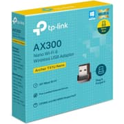 TP-Link Archer TX1U Nano WIFI 6 AX300 Wireless USB Adapter Built-In Antenna, Plug & Play, AP Mode, USB 2.0 Interface, MU-MIMO & OFDMA Support, Black product image