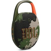 JBL Clip 5 - Ultra-Portable, Waterproof & Dustproof Bluetooth Speaker, Big Pro Sound with Punchy bass, Integrated Carabiner, Up to 12 Hours of Play, Made in Part with Recycled Materials , Squad product image