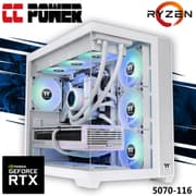 CC Power 5070-116 Gaming PC NEW 9Gen AMD Ryzen 9 9900X3D 12-Cores w/ Nvidia RTX 5070 12GB DDR7 & DDR5 Memory & Liquid Cooler product image