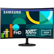 SAMSUNG 27" Essential S3 (D362) Full HD 1800R Curved 100Hz, Game Mode, Advanced Eye Comfort, HDMI & D-sub Ports , Black product image