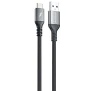 Proove ReGen Silicone USB-A to Type-C 3A Cable 1m - black product image