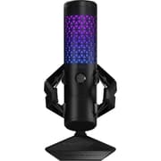 ASUS ROG Carnyx Professional Cardioid Condenser Gaming Microphone, 192 kHz / 24-bit Sampling Rate, High-pass Filter & Built-in Pop Filter, Touch Mute, AuraSync RGB Lighting, Black product image