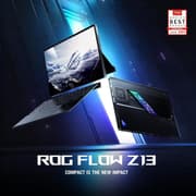 ASUS ROG Flow Z13 (2025) GZ302 Copilot+ PC AI MAX+ 395 16-Cores w/ AMD Radeon 8060S Graphic & ROG Nebula 2.5K IPS 180Hz Touch Display & Big Battery , Off Black product image