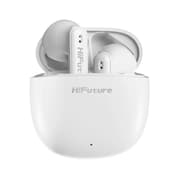 HiFuture Colorbuds2 TWS Earphones, Bluetooth 5.3, 20 Hours Playtime, IPX5 Sweatproof, ENC for Calls, Dynamic Bass, Wireless Earbuds - White product image