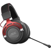 AOC GH401 - Wireless Gaming Headset for PC, PS4 / PS5, Xbox, Switch, 3.5 mm jack, 16 hours battery life - black product image