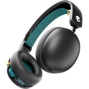 Skullcandy Grom Wireless Headphones, Volume-Limiting Audio, Comfortable Over-Ear Fit, Designed for Kids 6+, Up to 45 Hours Battery, Backup 3.5mm AUX Cable Included with Built-in Microphone - Black product image