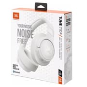 JBL TUNE 770NC Adaptive Noise Cancelling Over-Ear Bluetooth 5.3 Up to 70H battery Speed Charge Lightweight Comfortable & Foldable design - White product image