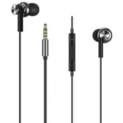 WiWU EB-311 Audio Jack Stereo Earbuds Widely compatible 3.5mm Earphone with Microphone 1.1m - Black product image
