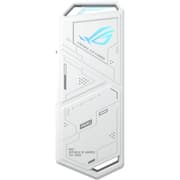 ASUS ROG STRIX Arion Aluminum Alloy M.2 NVMe SSD Enclosure USB 3.2 Gen 2 Type-C (10 Gbps) w/ Exclusive Hanging Protective Holder & Dual USB-C to C and USB-C to A cables , White product image