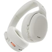 Skullcandy Crusher ANC 2 Wireless Over-Ear Bluetooth Headphones with Multi-Sensory Bass and Charging Cable, Active Noise Cancelling, Up to 60 Hours Battery, Microphone for iPhone Android - Bone product image