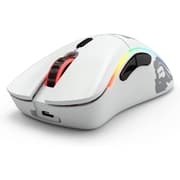 Glorious Model D Wireless Gaming Mouse - 69g Superlight, Lag Free 2.4Ghz Wireless, Up to 71 Hour Battery, RGB, BAMF Sensor, Ergonomic, 6 Buttons - Matte White product image