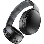 Skullcandy Crusher Evo Wireless Bluetooth Headphones with Multi-Sensory Bass and Charging Cable, Noise Isolating Over-Ear Fit, Up to 40 Hours Battery, Microphone for iPhone Android - Black product image