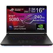 ASUS ROG Strix SCAR 16 (2025) G635 NEW Intel Core Ultra 9 Gen II 275HX 24-Cores w/ NVIDIA RTX™ 5080 16GB DDR7 & ROG Nebula HDR 2.5K 240Hz Display ((Bundle)) , Off Black product image