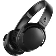 Skullcandy Riff 2 Wireless On-Ear Bluetooth Headphones, Up to 34 Hrs Battery, Foldable Lightweight Design, Convenient for Travel with Backup 3.5mm AUX Cable, Microphone for iPhone Android - True Black product image