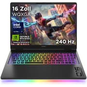 HP OMEN MAX (2025) 16-ah0008ne NEW Intel Core Ultra 7 Gen II 255HX 20-Cores w/ NVIDIA RTX™ 5070TI 12GB DDR7 & 2.5K IPS 240Hz Display , Shadow Black product image