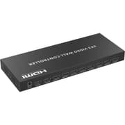 Lenkeng LKV109VW 4K 60Hz 3x3 Videowall Controller Supports 1x2/1x3/1x4/2x2/2x3/3x2/2x4/4x2/3x3 splicing modes RS-232 Control 3.5mm Audio Output product image