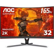 AOC CQ32G3SE 32" WQHD 2K Curved 1000R 165Hz 1ms Antiglare Low Blue Light AMD Freesync Premium w/ 2x HDMI & Display Port product image
