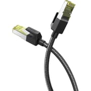 UGREEN Cat 7 Shielded Round Cable with Braided Modular RJ45 Ethernet 3M Cable Plugs - Black product image