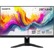 GIGABYTE M28U 28" IPS 4K 144Hz 1ms 120% sRGB HDR 400 HDMI 2.1 AMD FreeSync Premium Pro w/ Ergonomic Stand, USB Type-C, KVM & Speakers product image