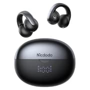 MCDODO HP-8160 Air O3 Clip-On Open-Ear Earbud LED Battery Display, Bluetooth 5.4, up to 24H Listening time with charging case - Black product image