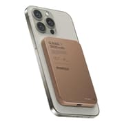 Momax Q.Mag X 5000mAh Gen2 15W Ultra Slim MagSafe Wireless Power Bank - Sandstone product image