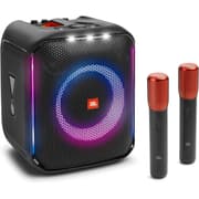 JBL Partybox Encore 2 Portable Party Speaker with 2x Digital Wireless Mic, 100W Powerful Sound, Dynamic Light Show, IPX Splash Proof, 10 Hours of Playtime, Multisource Playback - Black product image