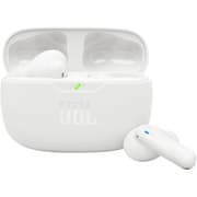JBL Wave Beam 2 True Wireless Earbuds, 8mm Dynamic Driver, Bluetooth 5.3 Connectivity, Pure Bass Sound, Active Noise Cancelling, Smart Ambient Technology, 40hrs Total Playback - White product image