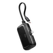 Mcdodo MC-7800 MDD Free kit Series Power Bank Portable Charger with iPhone Plug and Digital Display 5000mAh 20W - Black product image