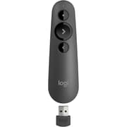 Logitech Wireless Presenter R500s, PowerPoint Clicker with Laser Pointer, Wireless Presentation Clicker Remote - Graphite product image