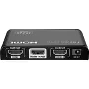 Lenkeng LKV312HDR HDMI Splitter 1 HDMI™ to 2 HDMI™ 4K 60Hz HDR Displays Simultaneously. Apply for STB, DVD, Media Player, Laptop, D-VHS and other HD-Player devices. It's compatible with HDMI™ 3D and 4Kx2K. product image