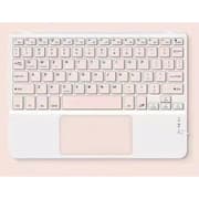 Wireless Bluetooth Keyboard, Ultra Slim Rechargeable Portable Cordless Keyboard with Touchpad 10 Inch Wireless Keyboard for iOS, Android, Windows, iPad, iPhone, Samsung (Pink) product image