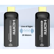 Lenkeng LKV433mini Wireless HDMI Full HD 1080p Extender ( HDMI Transmitter & HDMI Receiver) up to 20M Support For Video Conferences, Home Entertainment & Multimedia Education product image