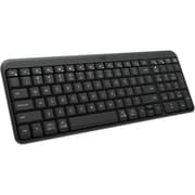 Logitech K250 Bluetooth Keyboard with Numpad Compact Keyboard Made with Recycled Plastic, Spill-Resistant, Comfortable Keys - Windows/MacOS Arabic / English Layout , Graphite product image